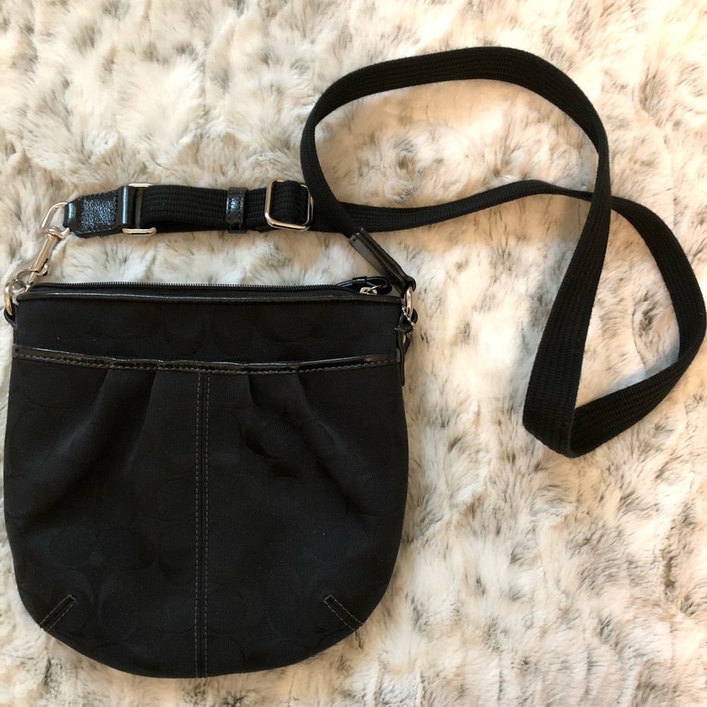 NEW Black Coach Crossbody Bag
